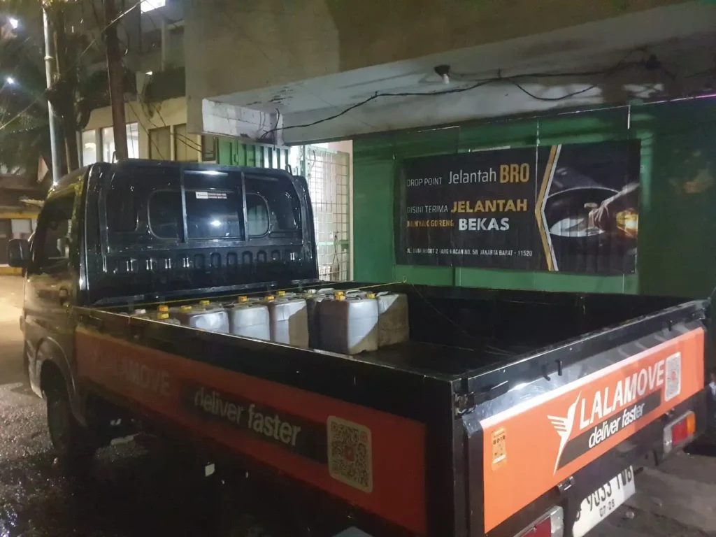 bisnis minyak jelantah di daan mogot